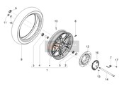 Roue arrière