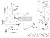 Système électrique arrière