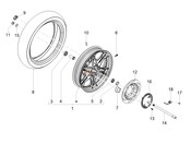 Rear wheel