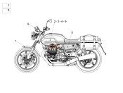 2B008514, Tire Pressure Sticker, Piaggio, 1