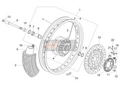 2B011544, Reifen 100/90-18, 56V, Tt, Vorn, Piaggio, 1