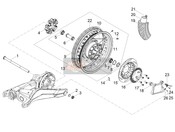 Roue arrière