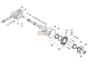 Transmission arrière / Composants