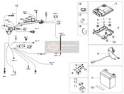 Système électrique arrière