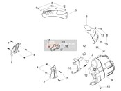 2B006091, Couvercle, Piaggio, 1