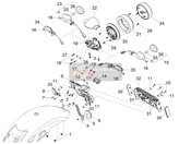 2B006001, Calotte Phare, Piaggio, 2