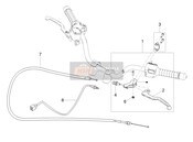 2B006106, Câble Embrayage, Piaggio, 0