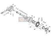 Transmission arrière / Composants