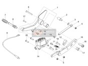 Rear master cylinder