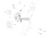 Front brake caliper