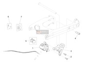 Rear brake caliper