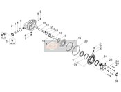 Rear transmission / Components