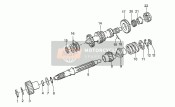 Primary Gear Shaft 1991-D
