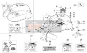 GU89000535, Brandstof Tank. Zwart, Piaggio, 0