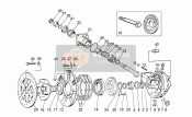 GU19355329, Spacer 1,9 mm, Piaggio, 2