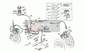 Front LH/Rear Brake System