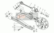 Swing Arm-Rear wh., Spokes