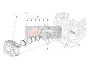 B0189540001, Complete Piston Assembly, Piaggio, 0