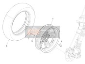 651307, Tyre (Yokohama) 110/70-11", Piaggio, 0