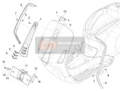 CM179305, Screw M6X25, Piaggio, 4