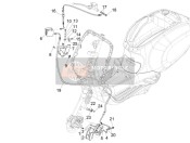 1C001023R, Tubaz. Fles Unita ABS- Pinza Ant., Piaggio, 1