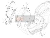 1B00020300090, Painted Steering Cover, Piaggio, 0