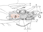 CM017405, Piastrina Elastica, Piaggio, 3