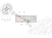 828863, Screw W/ Flange, Piaggio, 3