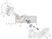 1A000769, Screw W/flange M8X35, Piaggio, 0