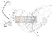 67615400VR, Painted Steering Cover, Piaggio, 0