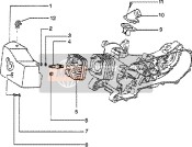 Cylinder Head-Cooling Hood-Inlet And Induction Pipe