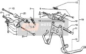 Cavalletto centrale-Braccio oscillante