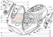 4722255, Steering Cover, Piaggio, 0