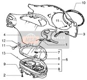 42740000VA, Coprimanubrio Post., Piaggio, 0