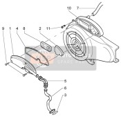 Abdeckung - Sekundärluftfilter-Kasten