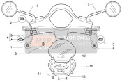 AP8212406, Horloge Numérique, Piaggio, 3