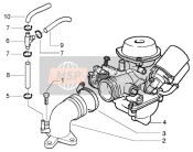 8739105, Carburetor Assembly CVEK-(N) 305F, Piaggio, 3
