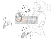 638715, Indicatore Dir.Ant.Dx.Compl., Piaggio, 1