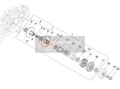 878649, Adjustable Pulley. Half, Piaggio, 2