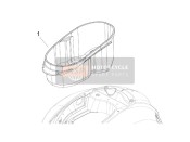 Logement de casque - Sous la selle