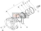 Cylinder-Piston-Wrist Pin Unit