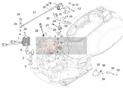 623361, Hv Coil Support Bracket With I.P., Piaggio, 0
