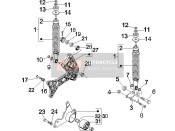 Achtervering - Schokdemper/s