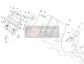 1B001481, Complete Front Luggage Carrier, Piaggio, 0
