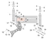 Suspension arrière - Amortisseur/s