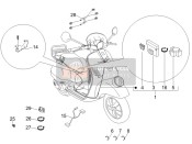 624998, Connectors Support Bracket, Piaggio, 1