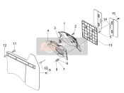 Capot arrière - Garde anti-éclaboussures