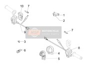 581901, Device Bracket L.H., Piaggio, 0