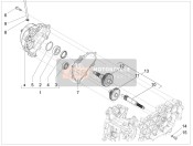 B0177095, Coperchio Riduttore Con P.I, Piaggio, 0