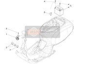 Interruttori del telecomando - Batteria - Corno